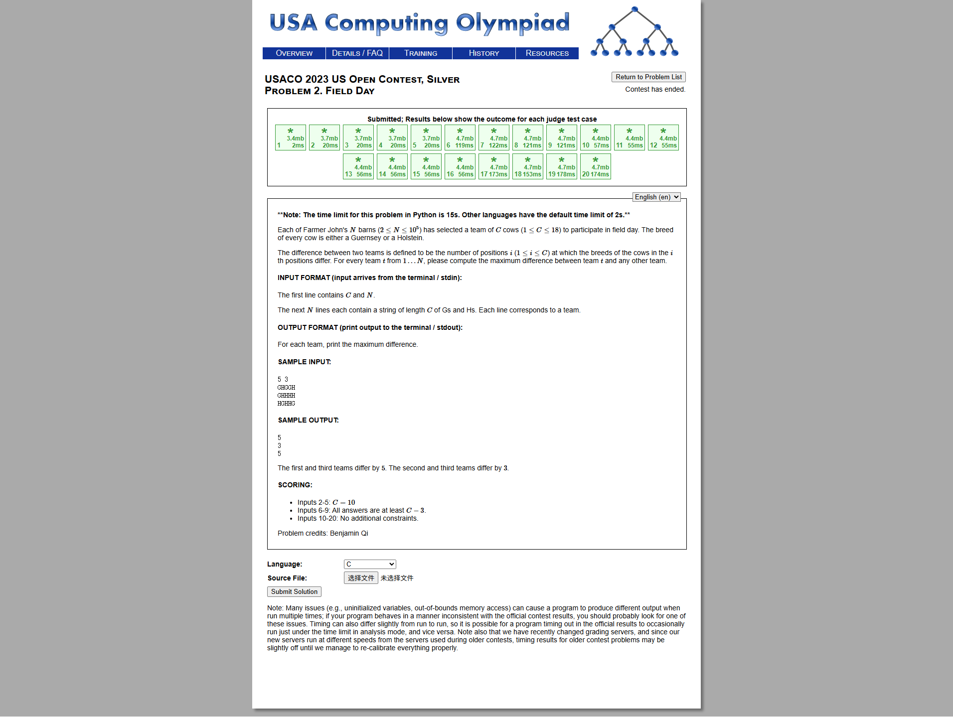 My USACO Practice Question | Jasper World